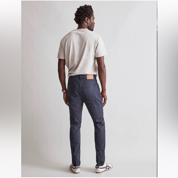 Garment-Dyed Athletic Slim Jeans in Ink | Size 29x30 - Picture 2 of 10